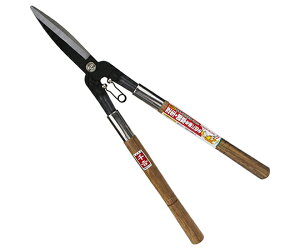 千吉 木柄L型芝生鋏 バネ付 1本 SGSL-1