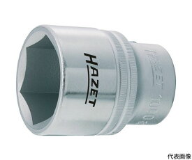 HAZET ソケットレンチ（6角タイプ・差込角19mm・対辺22mm） 1000-22 1個