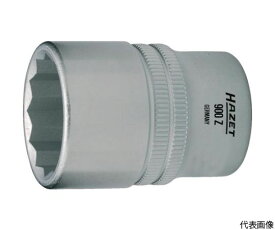 HAZET ソケットレンチ（12角タイプ・差込角12.7mm）　対辺寸法28mm 900Z-28 1個