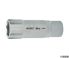 HAZET ディープソケットレンチ（6角タイプ・差込角12.7mm・対辺10mm） 900LG-10 1個