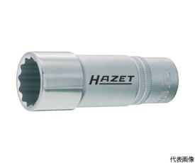 HAZET ディープソケットレンチ（12角タイプ・差込角12.7mm・対辺10mm） 900TZ-10 1個