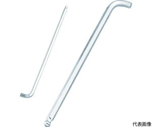 TONE ボールポイント六角棒レンチ マスターツール首下ショートロングボールポイントL形レンチ 対辺寸法3mm BL-03S 1本