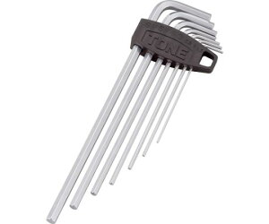 TONE ロング六角棒L形レンチセット(5本組) AL500 1セット(5本入)