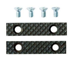 トラスコ中山 回転式ベンチバイス BV50SN用 口金・固定ねじセット BV50SNKB 1セット