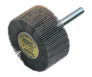 トラスコ中山 フラップホイール 外径40X幅30X軸径6 (5個入) #120 120# UF4030 120 1箱(5個入)