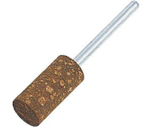 トラスコ中山 ゴム軸付砥石 Φ4X幅13X軸3 #220 10本入 KI2204F 1パック(10本入)