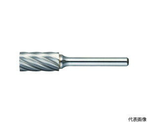 トラスコ中山 超硬バー 円筒型 Φ19X刃長25X軸6 アルミカット TA1C190 1本