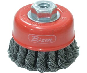 クロダブラシ バイソンひねりワイヤーカップブラシ(0.5) BS65M10-05 1個