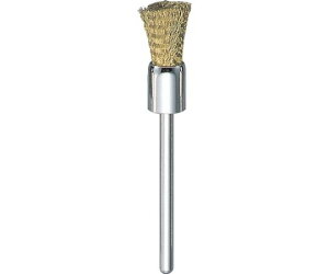 トラスコ中山 エンド型ブラシ 真鍮 線0.1X筒径Φ8X軸Φ3 83E-3 1本