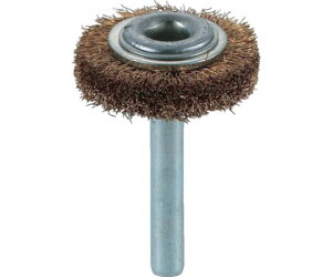 トラスコ中山 軸付ホイールブラシ φ32X軸6 真鍮 線径0.15 TB-6204 1個