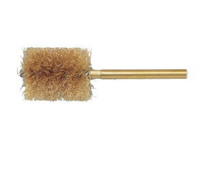 トラスコ中山 ネジリブラシ 電動用 真鍮 線0.15X外径Φ32X軸Φ6 TB-5726 1本