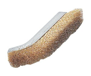 トラスコ中山 スペアブラシ フラットJ型・J型兼用 真鍮 (10個入) TB-2044S-10 1箱(10個入)