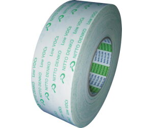 日東電工 低VOC両面テープ(油面接着タイプ) OW-5016 50mm×50m ホワイト OW5016-50 1巻