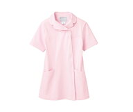 住商モンブラン ナースジャケット 半袖 ピンク 73-1784 S 1枚