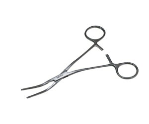 日本フリッツメディコ 末梢血管鉗子 16cm 曲-1 V231-1112 1個