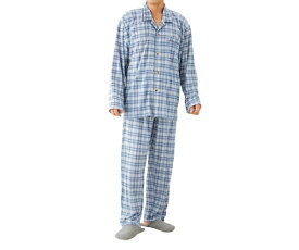 ケアファッション 紳士介護腰開きパジャマ グレー LL 38802-13 1枚