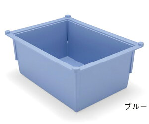 サカセ トレー 34-17タイプ(深さ17cm)耐熱・制電 ブルー PTDX34-17 1個