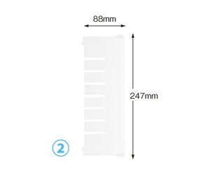 TJZ dؔ@oXPbg34-10^Cvi[10cmjp@W247×H88mm@ϔMEd^Cv BDD10-31 1