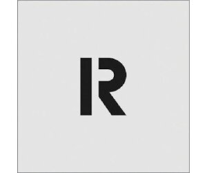 �A�C�}�[�N �X�e���V���@R�@�����T�C�Y50×40mm AST-R5040 1��