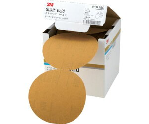 スリーエム スティキット ゴールドディスクロール 穴なし #150 125mm径 DR 150 GOL 1箱(250枚入)