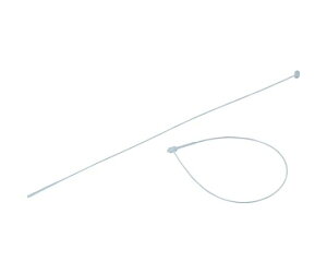 トラスコ中山 タグ付け用ループ210mm ナチュラル 100本入 TTF-210-NR 1袋(100本入)