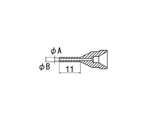 �G�X�R ��1.3/��2.6mm �����p�m�Y��(EA323MA-1�p) EA323MA-24 1��
