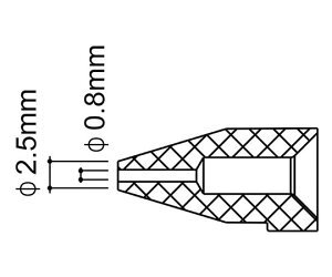 GXR 0.8/2.5mm mY(EA323MB-1 2p) EA323MB-13 1