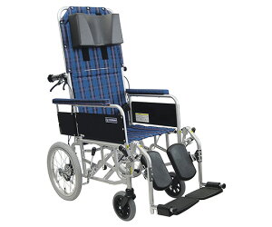 カワムラサイクル リクライニング車いす 介助用 RR53-N アルミ製