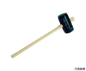 トラスコ中山 丸型掛矢 130mm 硬質プラスチック製 MK-130 1本