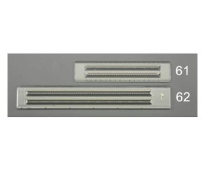 エスコ 点線定規 30cm EA720YG-62 1本