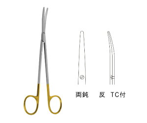 ジェイ・シー・ティ TC付メッツェンバーム剪刀 JA06-1912 1個