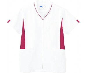 WHISEL(自重堂) 男女兼用スクラブ ホワイトワイン 4L WH12085 1枚