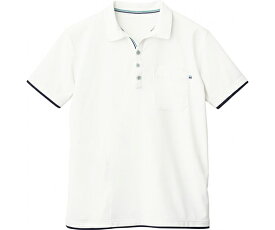 WHISEL（自重堂） 半袖ポロシャツ　オフホワイト　L WH90718 1枚