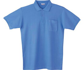 WHISEL（自重堂） 半袖ポロシャツ　ブルー　EL 24414 1枚