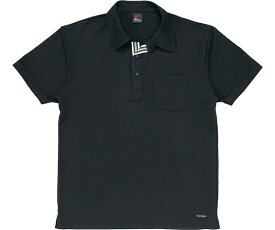 WHISEL（自重堂） 半袖ポロシャツ　ブラック　4L 85214 1枚