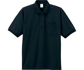 WHISEL（自重堂） 半袖ポロシャツ　ブラック　S 85254 1枚