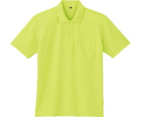 WHISEL（自重堂） 半袖ポロシャツ　ライト　グリーン　M 85874 1枚