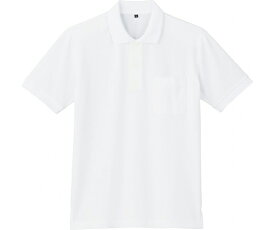 WHISEL（自重堂） 半袖ポロシャツ　ホワイト　M 85874 1枚