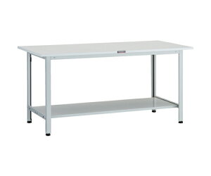 トラスコ中山 AO型軽量作業台 1500X750 下棚2枚付 AO-1575LT2 1台