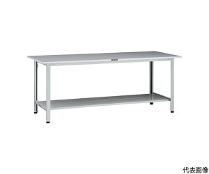 トラスコ中山 AOR型軽量作業台 1800X600 下棚2枚付 AOR-1860LT2 1台