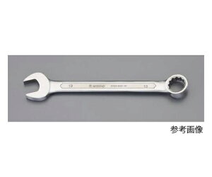 エスコ 片目片口スパナ(ステンレス製) 27mm EA614BS-27 1本