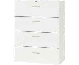 ナイキ(NAIKI) ファイル引出(4段) CW-0912S-4-WW 1台