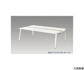 ナイキ（NAIKI） 大型ベンチテーブル　（基本型）　（両面タイプ） RXFN1814K-WH 1台