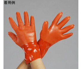 アズワン 手袋（耐油/塩化ビニール・綿　ポリエステル裏）　[S] EA354GE-15 1双