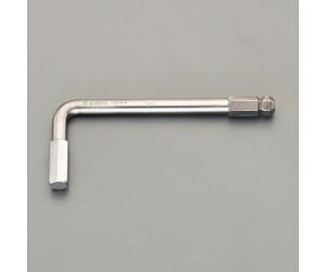 アズワン 六角棒レンチ(ボールポイント/チタン合金製) 8×100mm EA573CA-6 1本