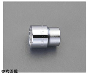 アズワン ソケット 1/2"DR×17.5mm EA618KM-17.5 1個