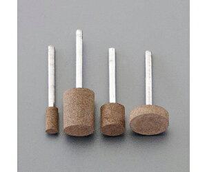 アズワン 軸付ゴム砥石(3mm軸/ハード) 14本組 EA819GB-190 1組