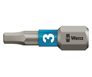 Wera 840/1 BTZ Hex-Plus �w�b�N�X�v���X�r�b�g 3.0 x 25 mm 056683 1�{