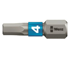 Wera 840/1 BTZ Hex-Plus �w�b�N�X�v���X�r�b�g 4.0 x 25 mm 056684 1�{