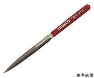 トラスコ中山 CBNヤスリ 鉄工用 5本組 半丸 CBNK-5-HA 1本